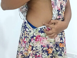 Bole girl undressing her dress reddy to enjoy in room at midnight