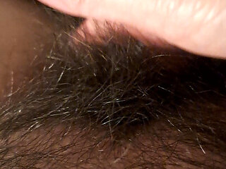 Quick Hairy Masturbation