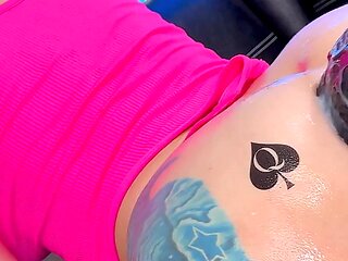 My First Anal Training with the Newest Monster Dildo - Banner Xxl