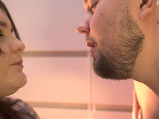 cumkiss and pegging russian style