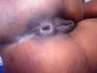 Spreading My Butt Cheeks Anal Contractions Rubbing My Pussy