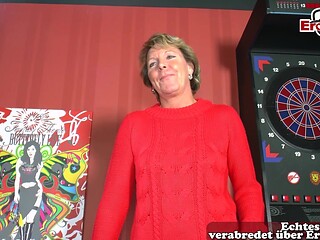 German Granny Masturbates for Pocket Money