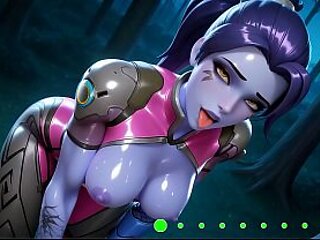 Widowmaker'_s Control Trial - JOI Challenge (AI Generated)