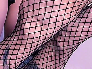 Feet Fishnet Stockings