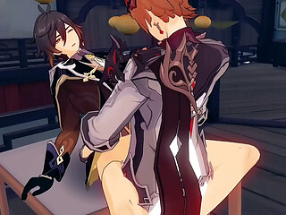 Genshin Impact Mega Yaoi Animation Compilation