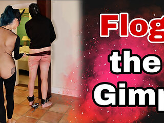 Flog the Gimp - Femdom Bondage Spanking