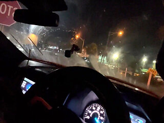 Quick Blowjob in the Car