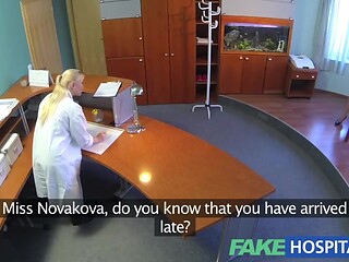 FakeHospital Perfect sexy blonde gets probed and squirts