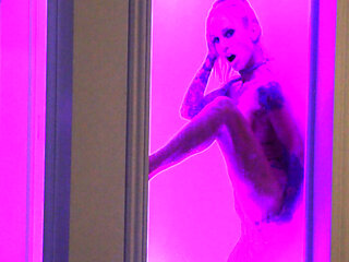 Sarah Jessie : Artistic wet masturbation with bad ass tattooed MIlf!