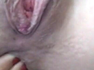 Masturbation in city park pussy and anal