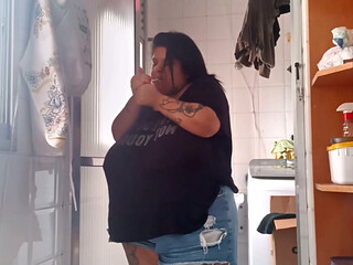 Curvy BBW in a Bold Moment Confidence, Curves & Smoke