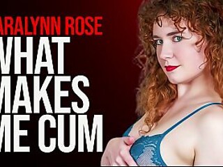 Caralynn Rose is a real redhead content creator with big natural tits