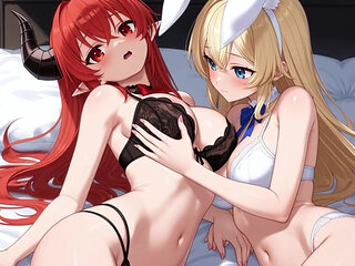 Two Adult Women in a Passionate Encounter - Intense Lesbian Scene (HD)