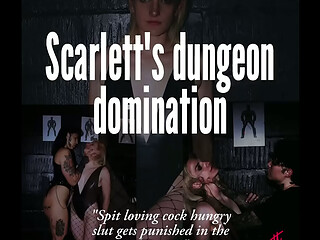 Part1: Scarlett Getting Dominated And Desperate For Release