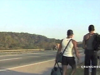 Threesom sex partu with 3 latinos straights boys