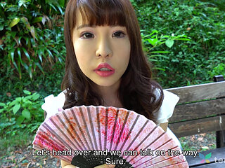 Aya Is a Lonely Shop Girl Who Loves to Go to Cat Cafes