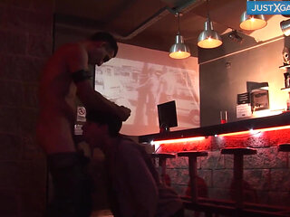 Gay party with friends