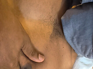 Desi Indian Boy Masturbates Solo Thinking about Indian sexy aunties boobs and pussy