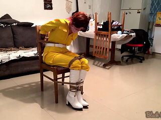 April O'neil Cosplay Chairtied