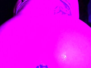 Pink pussy and ass kinky solo toy fun