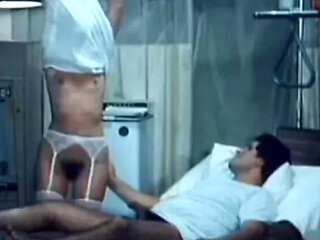 Sexy Classic Nurse Fucks Hard with Big Cock - Retro 70s MILF Action