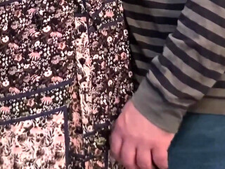 A Stranger Rubbed Mu Pussy in the Subway
