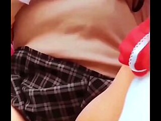 Busty GF gets caught in a scandalous moment