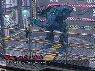 Stranded in Space - Checking Out the Cute Robot Girl