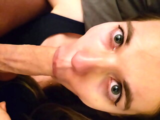 Anna swallows huge load of ActorFab