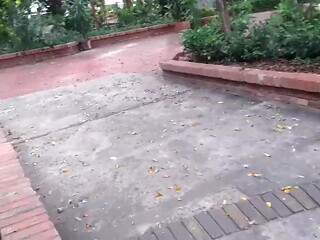 Hairy Pussy Lovers Get It On At The Park
