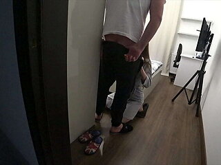 Cheating Wife Fucks Best Friend Behind Husband's Back - Real Homemade Sex