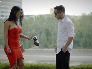 Foot Fucking Filly Featuring Honey Demon and Raul Costa