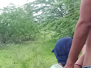 Desi Village Bhabhi's Hot Fuck in the Jungle