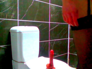 Hot Secretary Cansu Riding Dildo While Cums