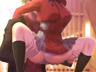 Reverse Standing Missionary Anal Version