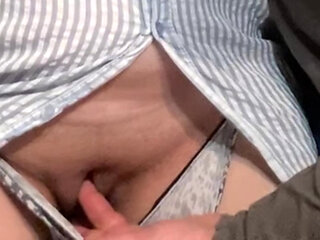 WOW!!! Random Stranger Rubbing my Panties Right in The Subway