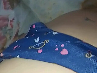 In the Mouth of the Busty Blonde.