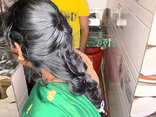 Desi Stepmom and Stepson Hardcore Sex in Kitchen Intense First Time