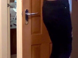 I Keep My Chastity Slave Naked in a Cupboard Under the Stairs at Home While I Have Some alone Time