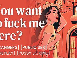 Public Sex with a Sexy Irish Stranger - Teasing &amp_ Fingering - ASMR Audio Porn - Erotic Audio Roleplay for Women
