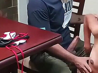 I See My Sister-in-law Cleaning and My Cock Gets Hard Without Thinking, I Fuck Her.