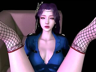 3D Hot Asian Lingerie Model Naked Her Perfect Body Got Fucked so Hard