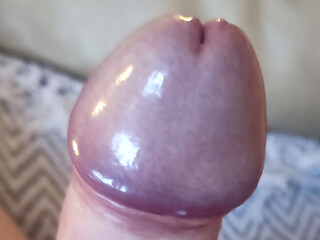 Lying in Bed and Playing with My Cock and Waiting for a Wet Hole
