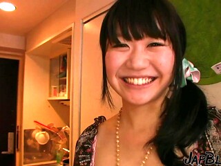 An Osaka woman also enjoys a creampie.