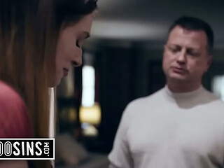 Desperate Babe Lets Boyfriend'_s Stepdad Fuck Her in Exchange for a Place to Stay