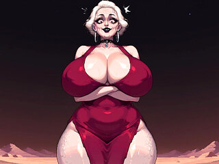 Ai Busty Goth MILFs in Revealing Dresses