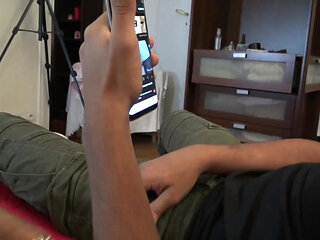 Fucked bareback and creampied by straight ebony boy