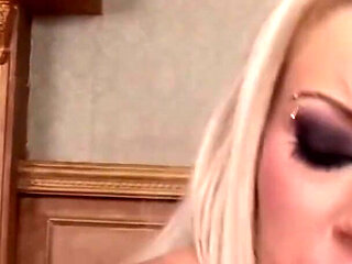 Blonde Sweetie Likes It Hard Anal and Cunt, Licking and Sucking