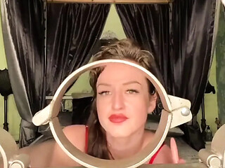 Blonde Goddess Teases and Sucks Cock in JOI Scene