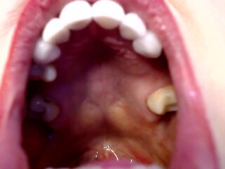 Big Wide Inside Both Girls Mouths